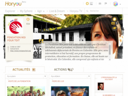 Social Business Models - Une page d'organisation sur Horyou